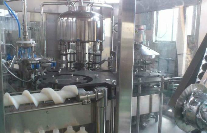 El vidrio embotelló la cadena de producción de leche de la nuez/del cacahuete del equipo de proceso de la bebida