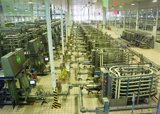 China Ladrillo automatizado - forme la cadena de producción embalada de lechería para la leche pura/reconstituida proveedor