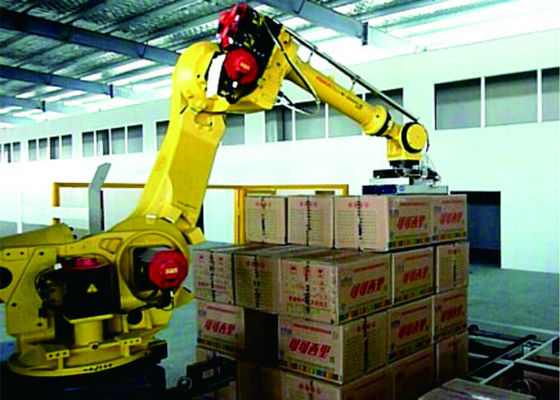 China Maquinaria de envasado robótica de la industria de las bebidas, seguridad de alto nivel de empaquetado de los robots proveedor