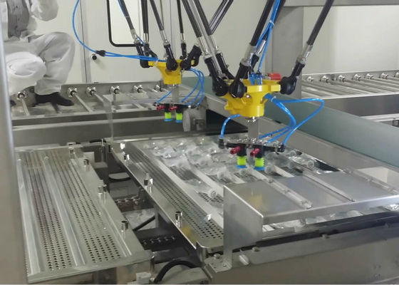 China Estabilidad robótica de los sistemas de empaquetado de la medicina/de la automatización farmacéutica gran proveedor