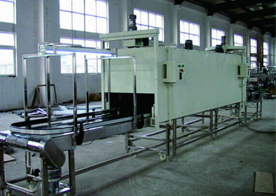 China Dirija la máquina industrial rotatoria encendida del secador del aire caliente a través del tubo continuo del vapor del túnel proveedor