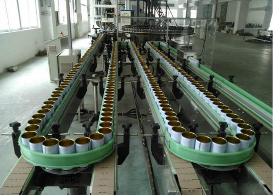 China Cadena de producción de la lata de tres pedazos completamente/200-1000 latas por hora semi automáticas proveedor