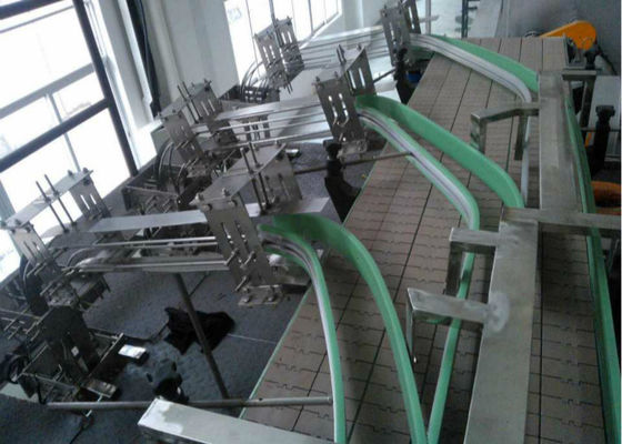 China Cadena de producción de comida enlatada de la carne de la hojalata, operación automática del establo del sistema del embalaje proveedor