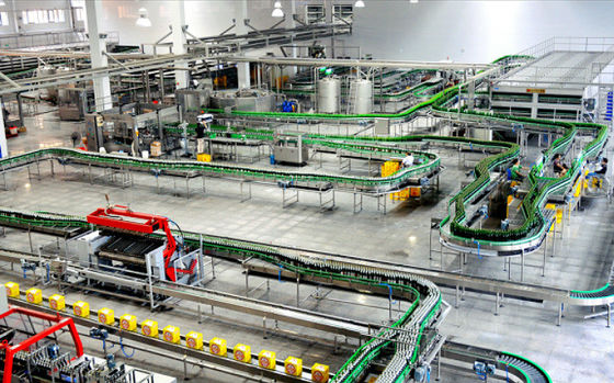 China Cadena de producción de la cerveza de la botella de cristal embalaje que transporta proceso 12 meses de garantía proveedor